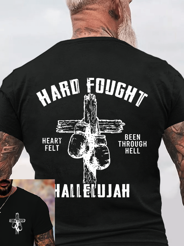 Classic Cotton Tee - Hard Fought Hallelujah