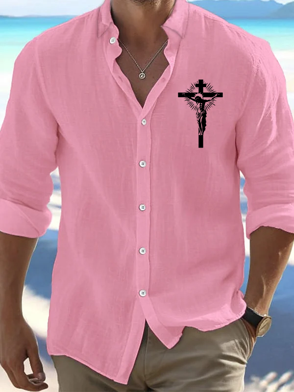 Cross Christian Resort Casual Shirt