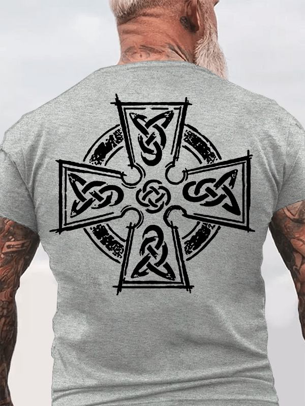 Classic Cotton Tee - Celtic Cross