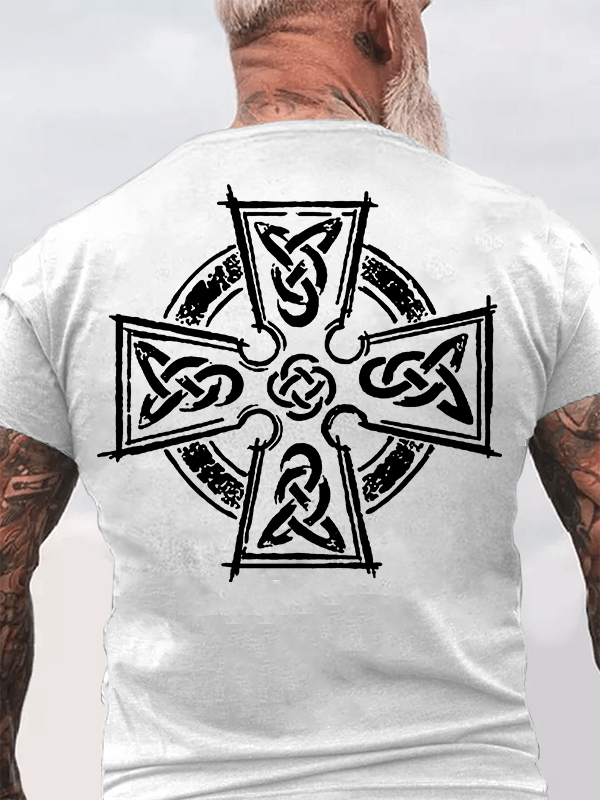 Classic Cotton Tee - Celtic Cross
