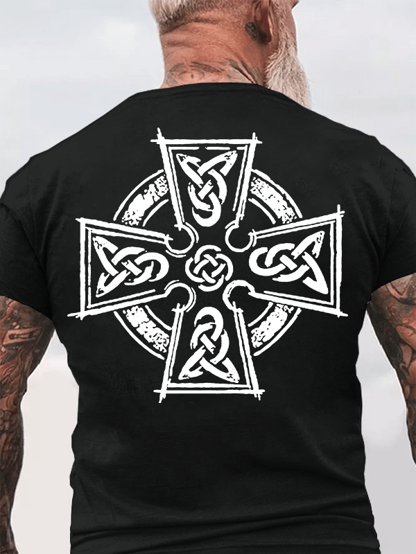 Classic Cotton Tee - Celtic Cross