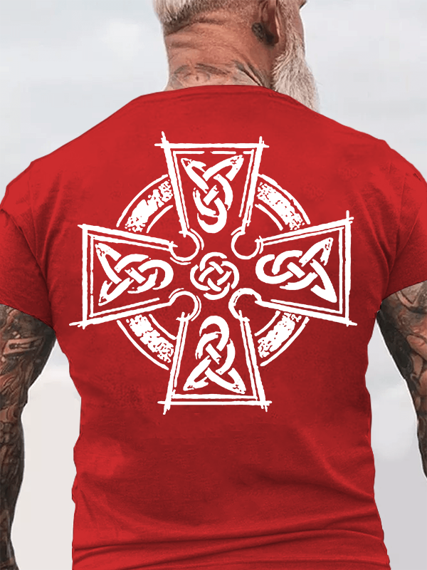 Classic Cotton Tee - Celtic Cross