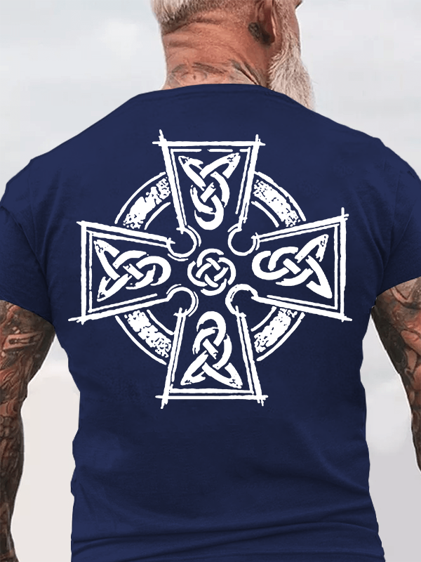 Classic Cotton Tee - Celtic Cross