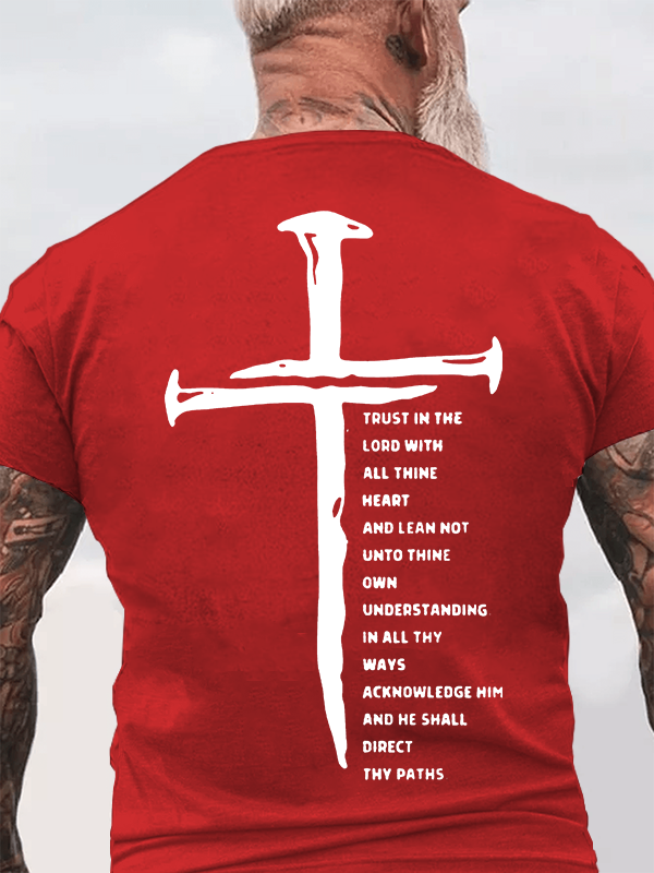 Classic Cotton Tee -  Trust The Lord