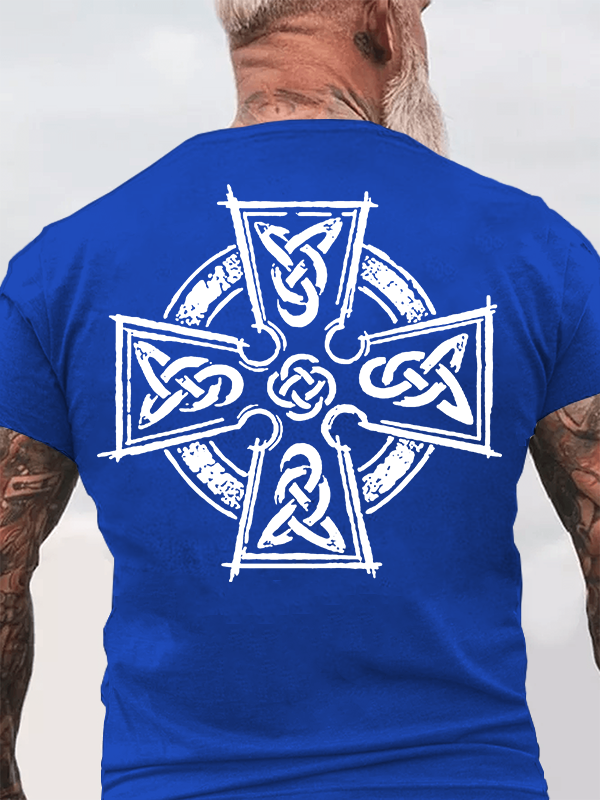 Classic Cotton Tee - Celtic Cross