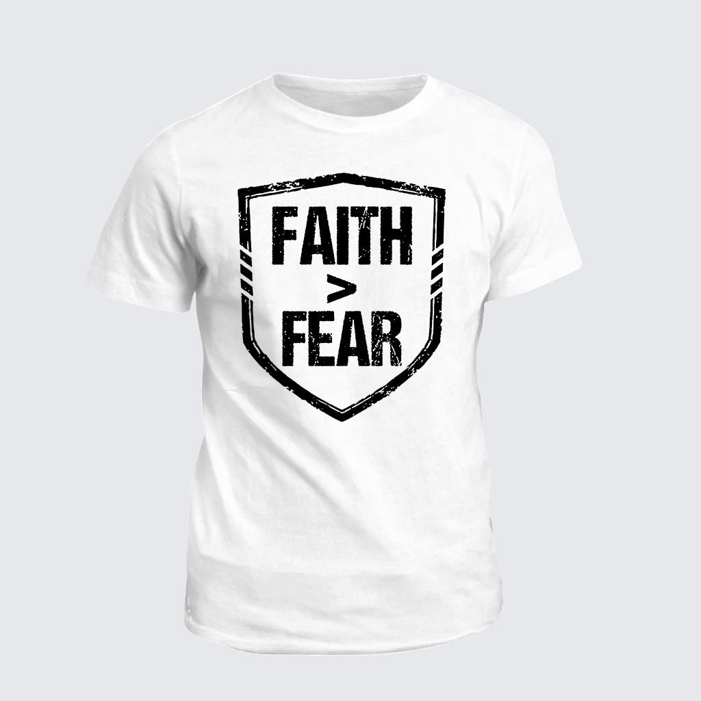 Classic Cotton Tee - Faith > Fear