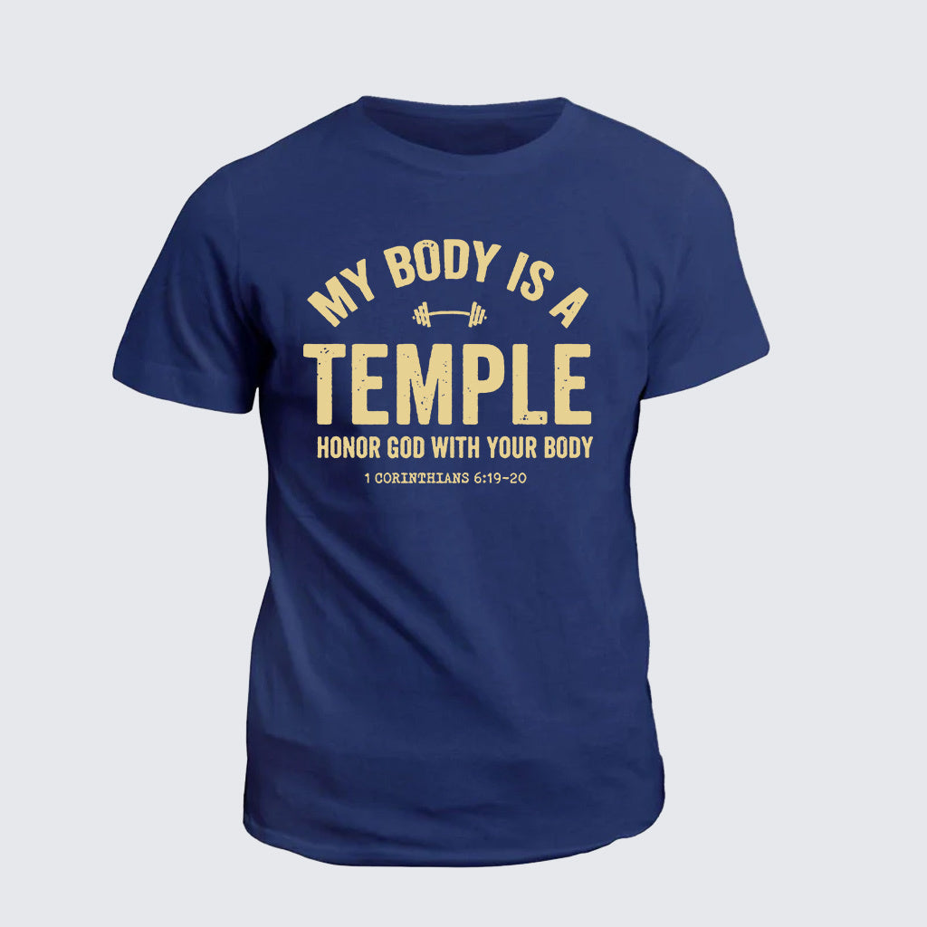 Classic Cotton Tee - My Body Is A Temple