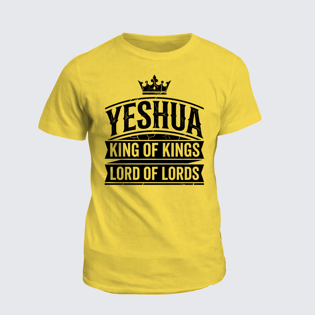 Classic Cotton Tee - Yeshua King Of Kings Lord Of Lords