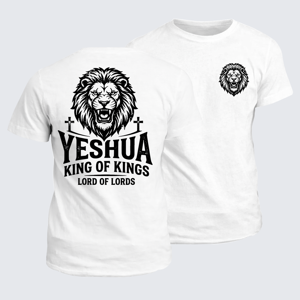 Classic Cotton Tee - Yeshua King Of Kings Lord Of Lords