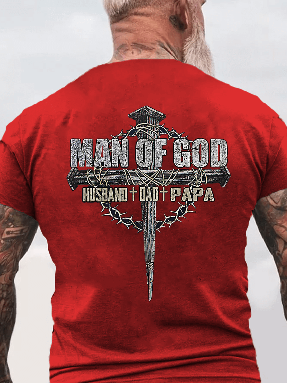 Classic Cotton Tee - Man Of God Husband Dad PaPa shirt