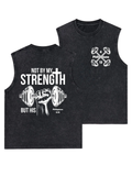 Not By My Strength But His Christian Washed Tank