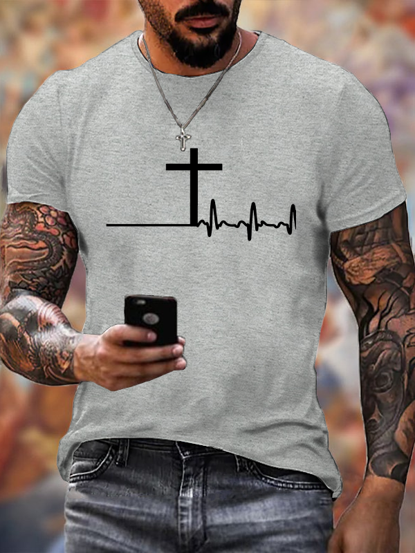 Classic Cotton Tee - ECG Cross
