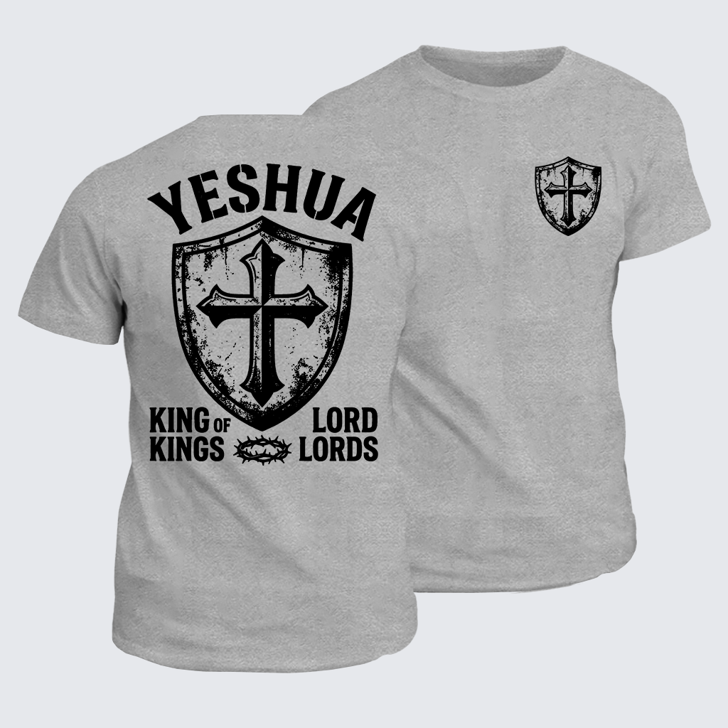 Classic Cotton Tee - Yeshua King Of Kings Lord Of Lords