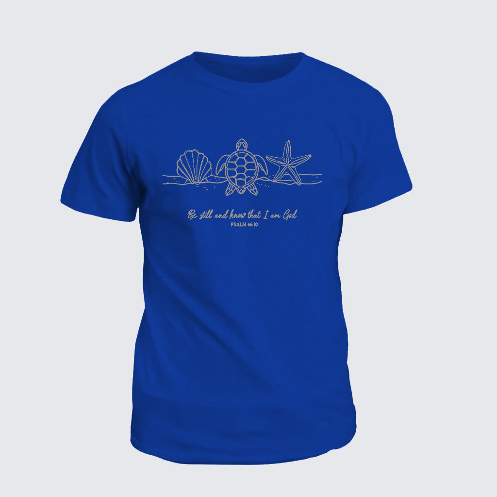 Classic Cotton Tee - Be Still and Know That I am God
