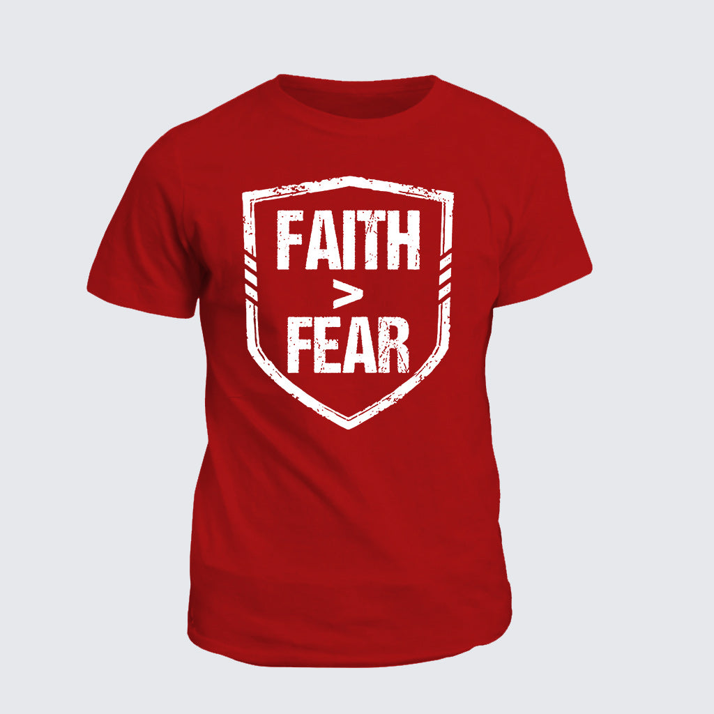 Classic Cotton Tee - Faith > Fear