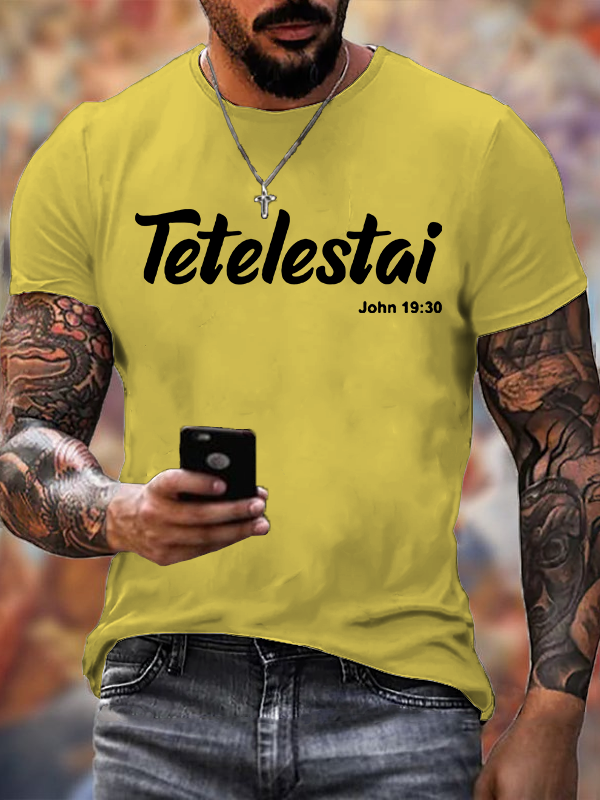 Classic Cotton Tee - Tetelestai John 19 : 30