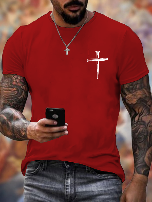 Classic Cotton Tee - Cross