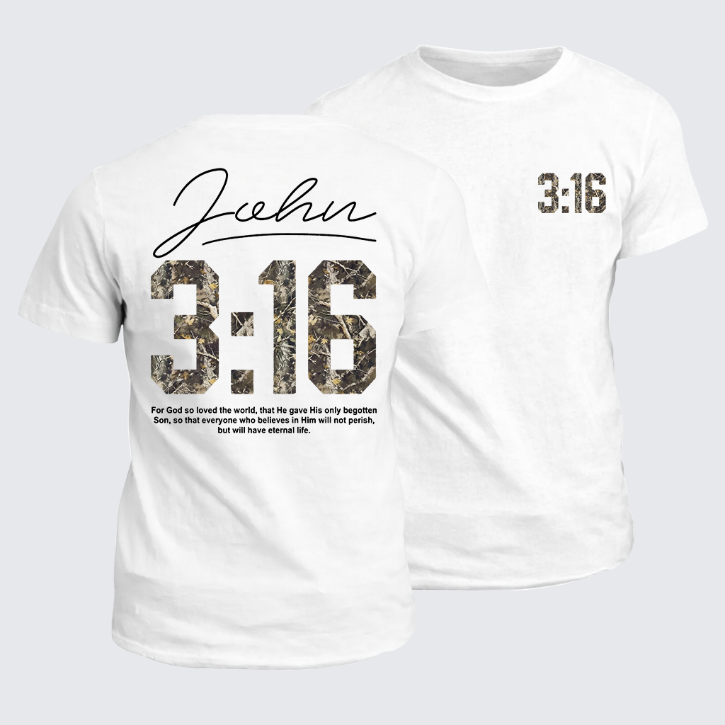 Classic Cotton Tee - John 3:16