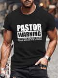 Classic Cotton Tee - Pastor Warning