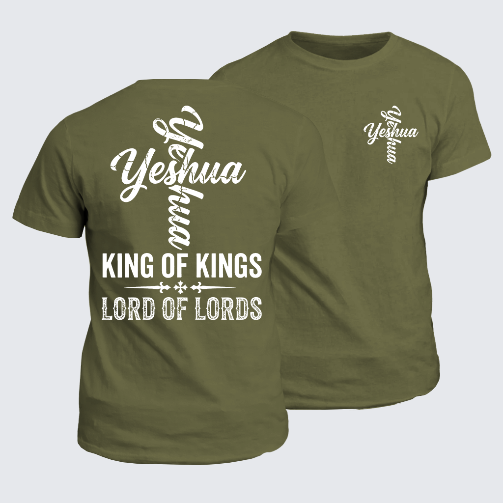 Classic Cotton Tee - Yeshua King Of Kings Lord Of Lords