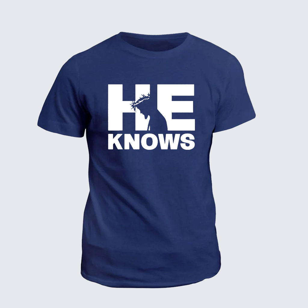 Classic Cotton Tee - He Knows