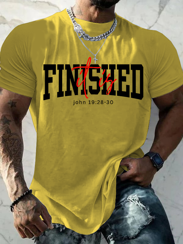 Classic Cotton Tee - It Is Finished