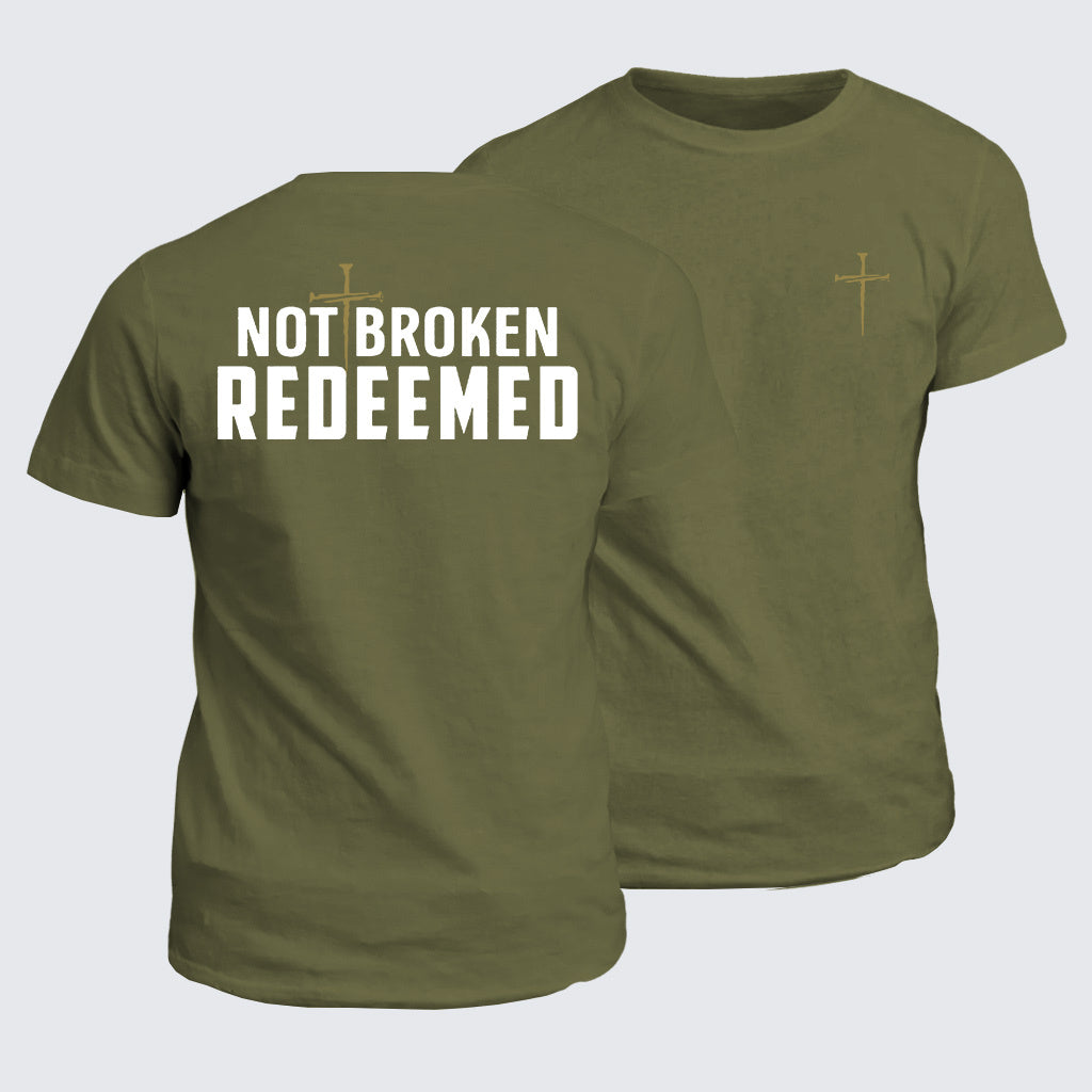Classic Cotton Tee - Not Broken Redeemed