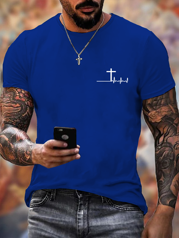 Classic Cotton Tee - ECG Cross