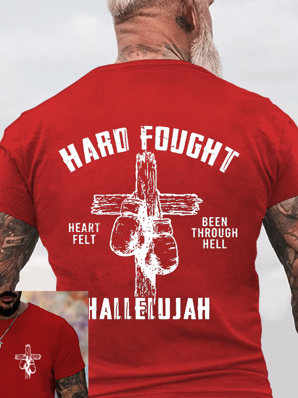 Classic Cotton Tee - Hard Fought Hallelujah