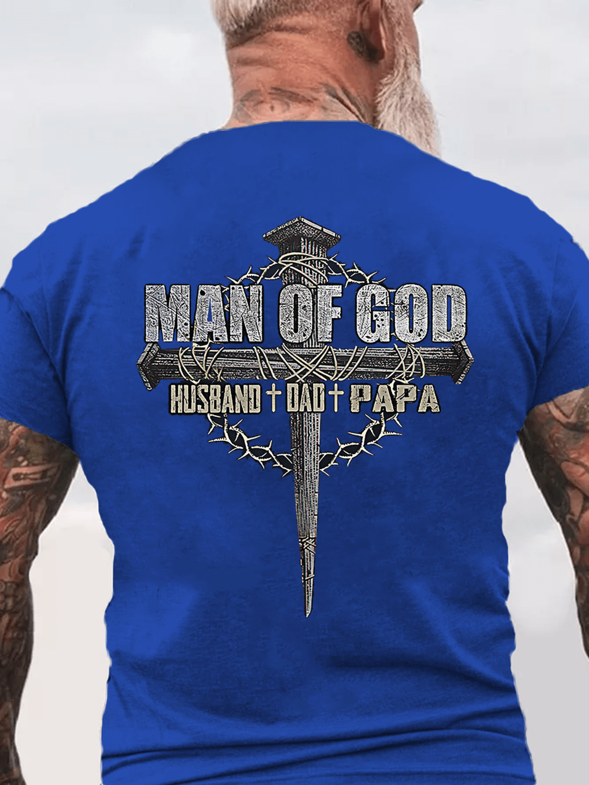 Classic Cotton Tee - Man Of God Husband Dad PaPa shirt