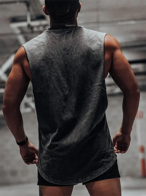 Be Still And Know Cross Christian Washed Tank