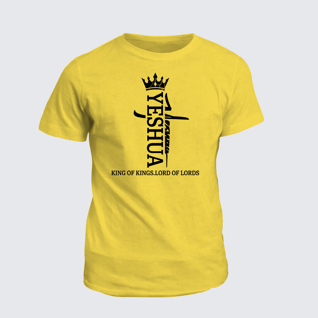 Classic Cotton Tee - Yeshua King Of Kings Lord Of Lords