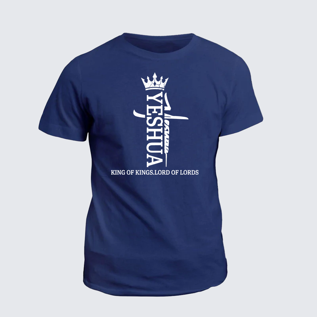 Classic Cotton Tee - Yeshua King Of Kings Lord Of Lords