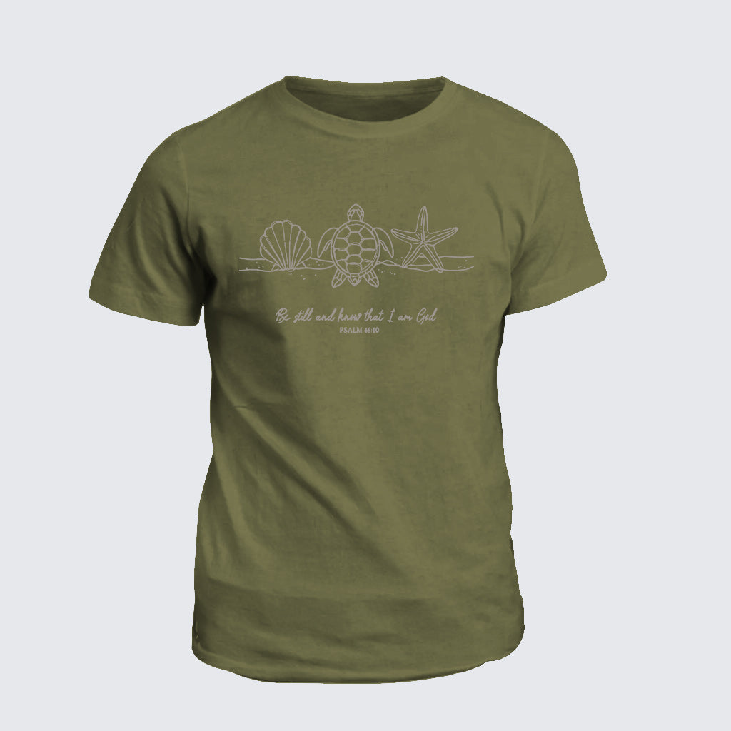Classic Cotton Tee - Be Still and Know That I am God