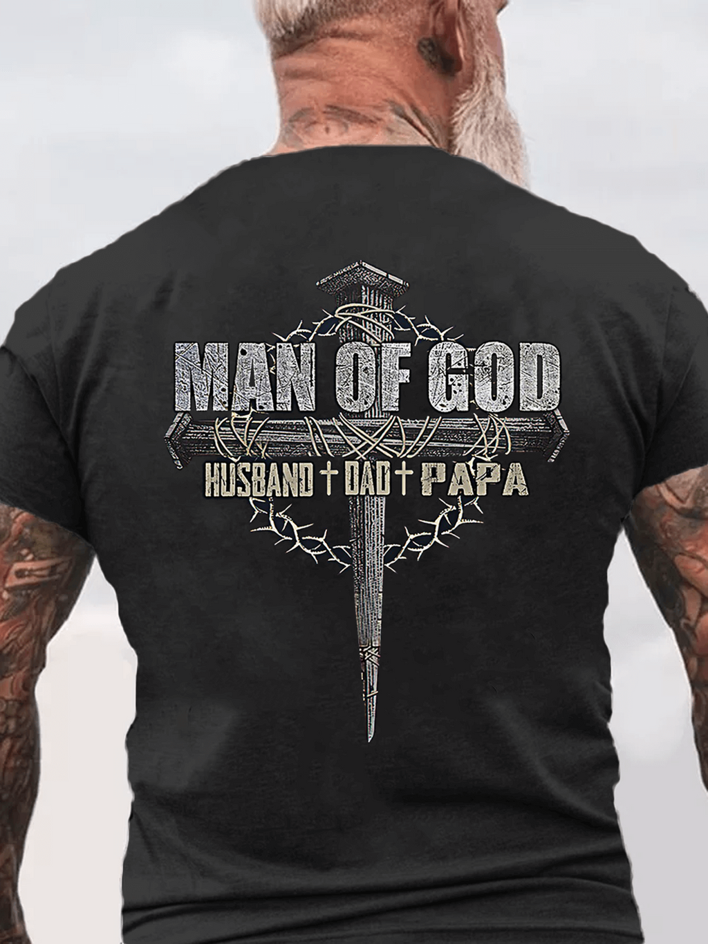 Classic Cotton Tee - Man Of God Husband Dad PaPa shirt