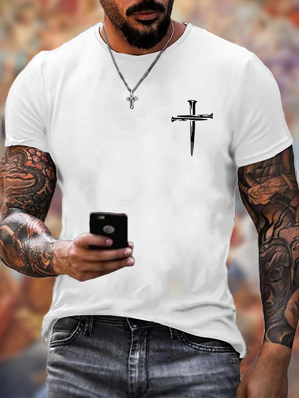 Classic Cotton Tee - Cross