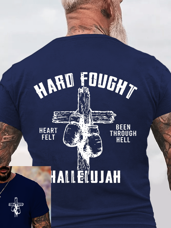 Classic Cotton Tee - Hard Fought Hallelujah