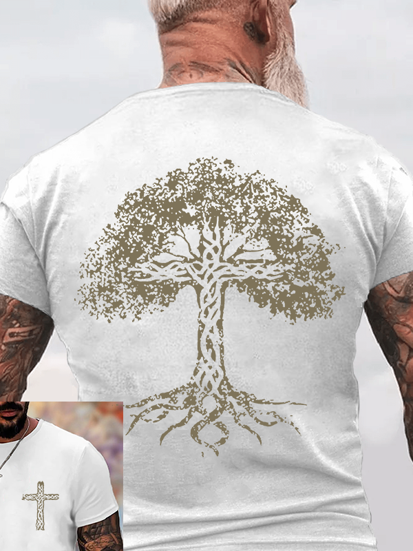 Classic Cotton Tee - Tree of Faith