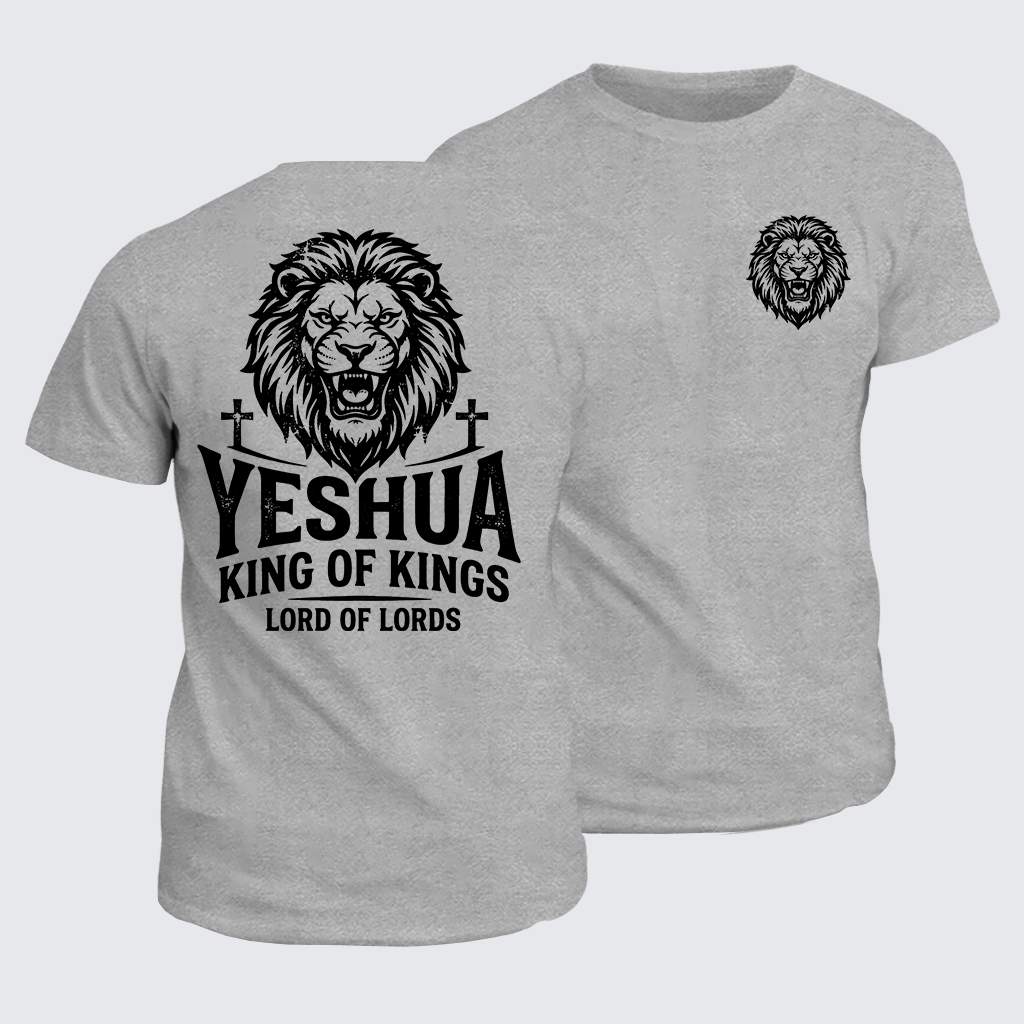 Classic Cotton Tee - Yeshua King Of Kings Lord Of Lords