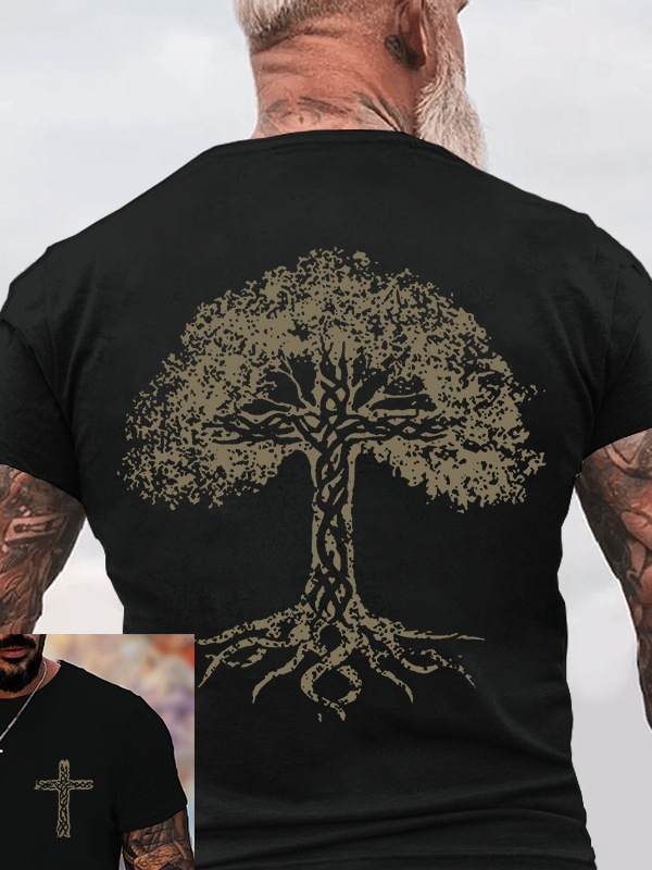 Classic Cotton Tee - Tree of Faith