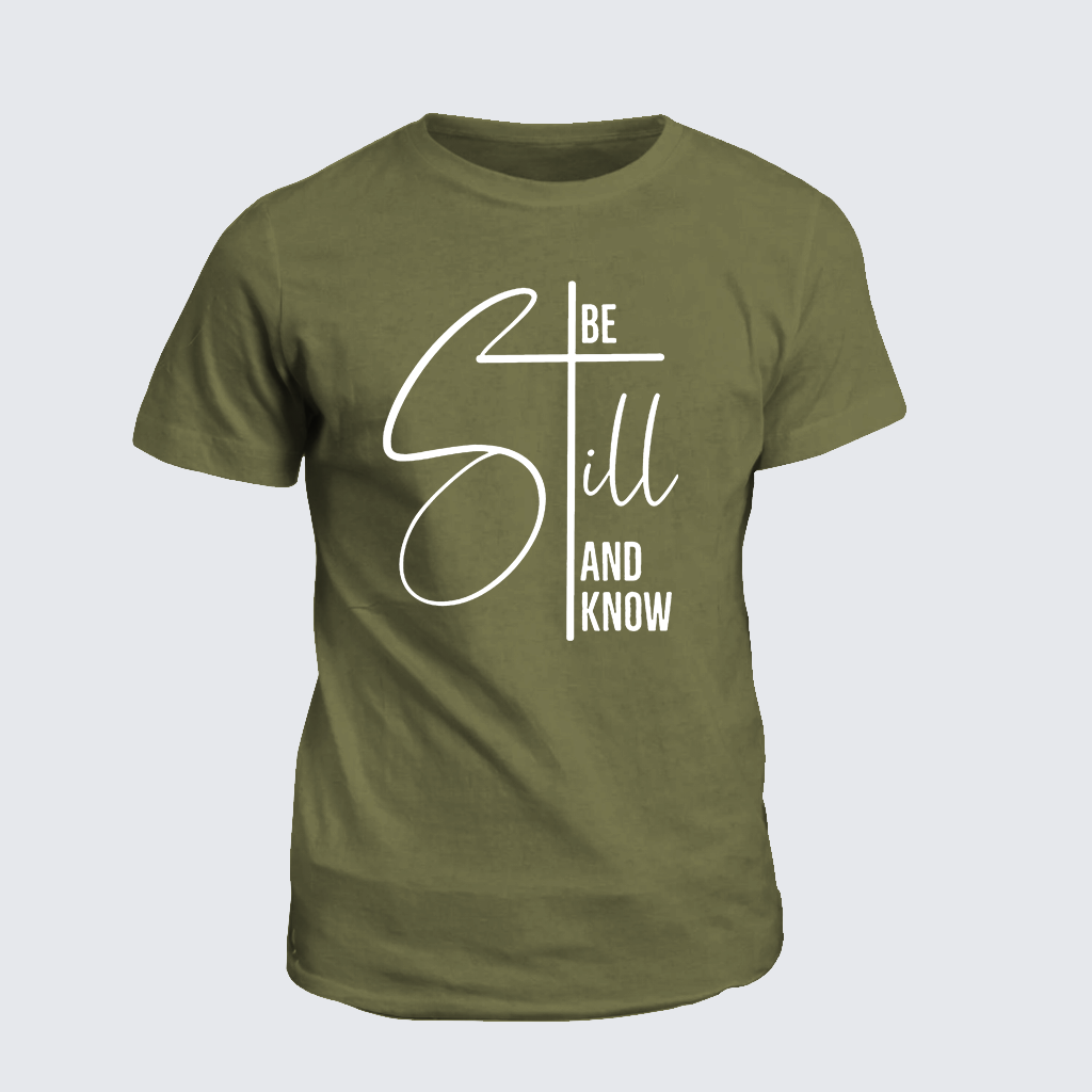 Classic Cotton Tee - Be Still