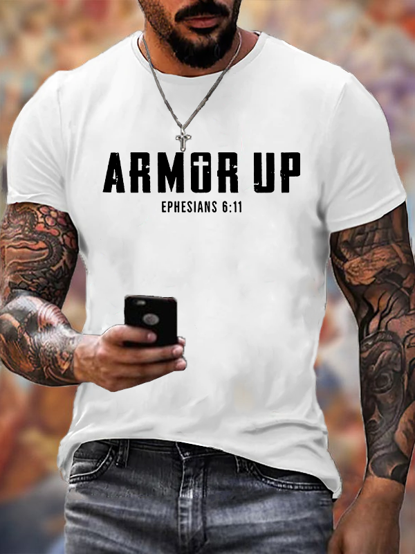 Classic Cotton Tee - Armor Up