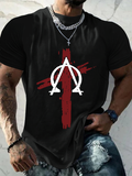 Classic Cotton Tee - Cross Crew Neck