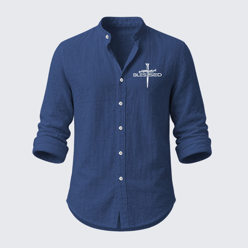 Cross Blessed Resort Casual Shirt