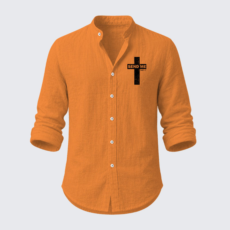 Send Me Isaiah 6:8 Resort Casual Shirt