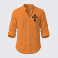 Knights Templar Crusader Cross Resort Casual Shirt