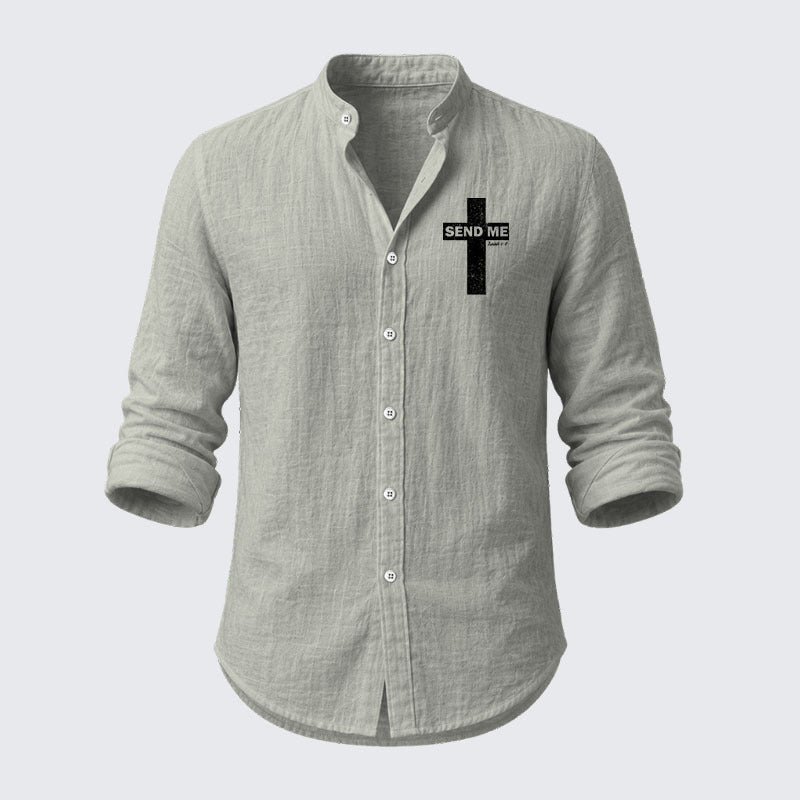 Send Me Isaiah 6:8 Resort Casual Shirt
