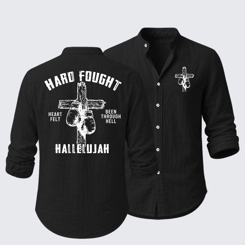 Hard Fought Hallelujah Resort Casual Shirt