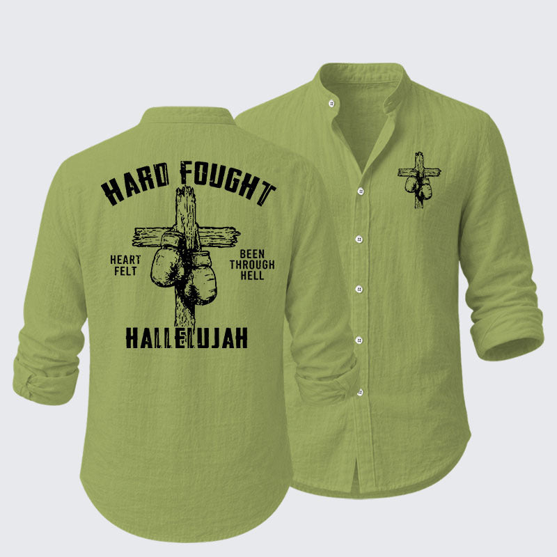 Hard Fought Hallelujah Resort Casual Shirt