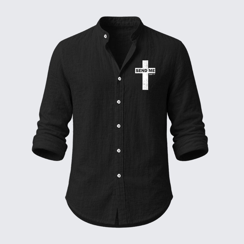 Send Me Isaiah 6:8 Resort Casual Shirt